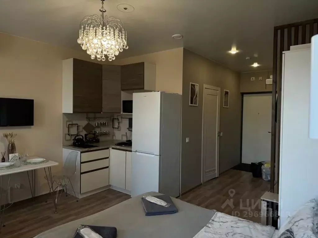 Студия Пермский край, Пермь Теплогорская ул., 24к2 (24.0 м) - Фото 2