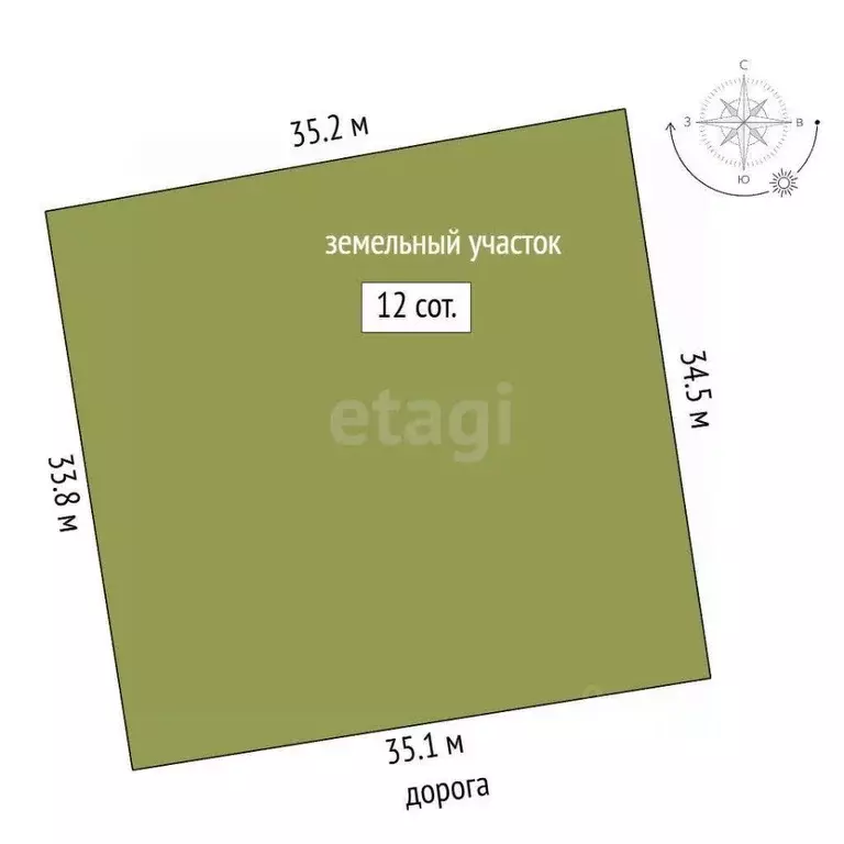 Участок в Архангельская область, Приморский муниципальный округ, д. ... - Фото 1