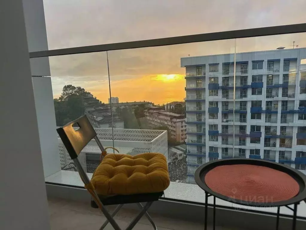 Студия Краснодарский край, Сочи Бытха мкр, ул. Ясногорская, 16/2к8 ... - Фото 1