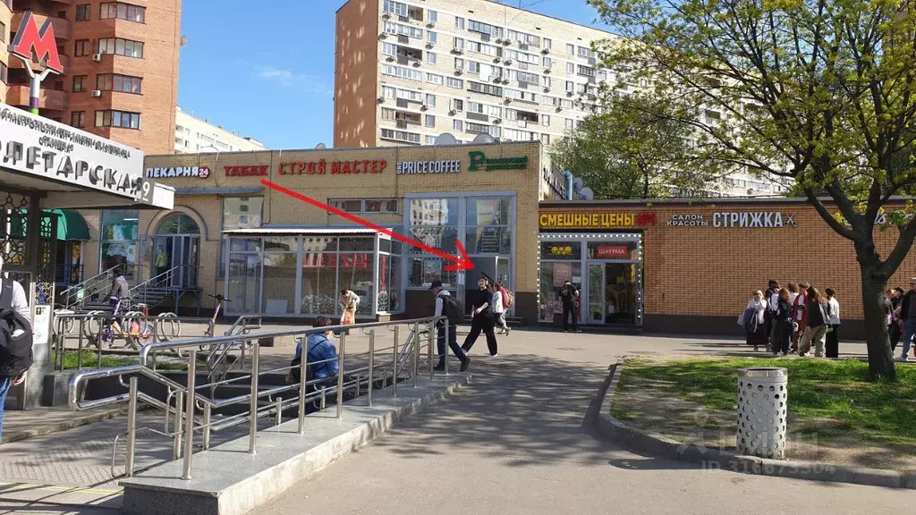 Помещение свободного назначения в Москва 3-й Крутицкий пер., 13С2 (13 ... - Фото 0
