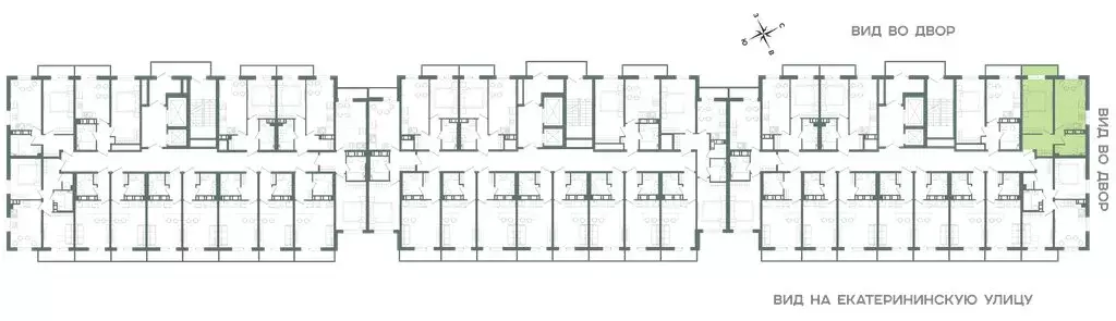 1-комнатная квартира: Мурино, Екатерининская улица, 11 (38.1 м) - Фото 1