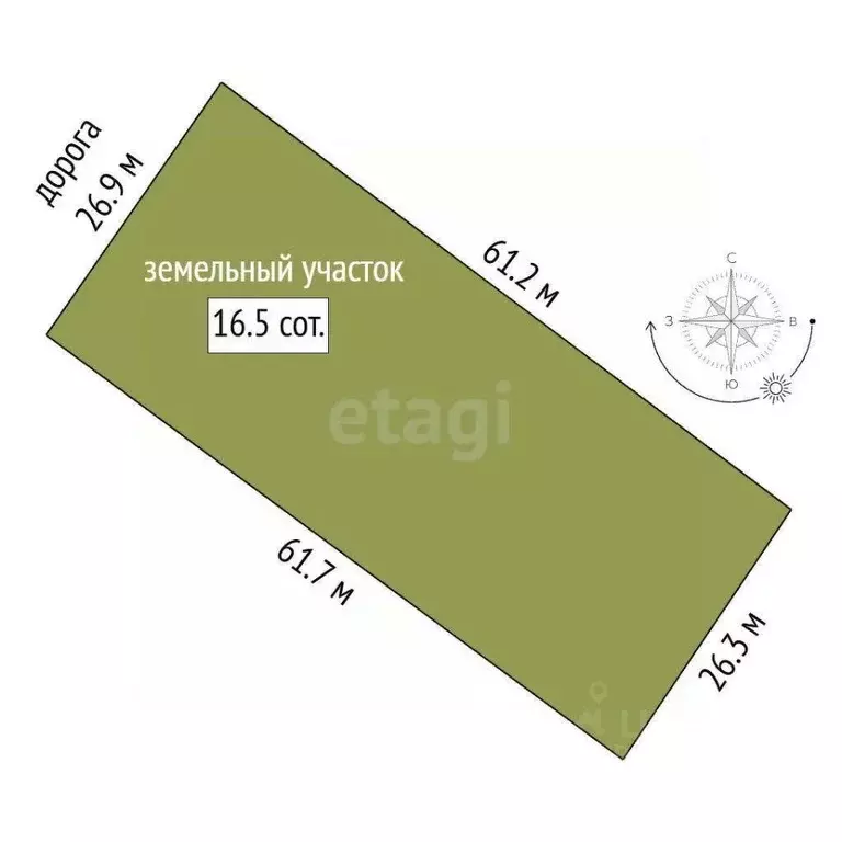 Участок в Мордовия, Ичалковский район, с. Кемля пер. 2-й Советский, 51 ... - Фото 2