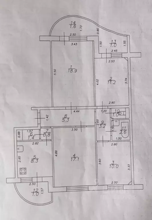 4-к кв. Татарстан, Казань ул. Джаудата Файзи, 10а (86.6 м) - Фото 1