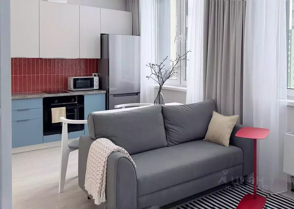 Студия Московская область, Долгопрудный Парковая ул., 42к1 (38.0 м) - Фото 1