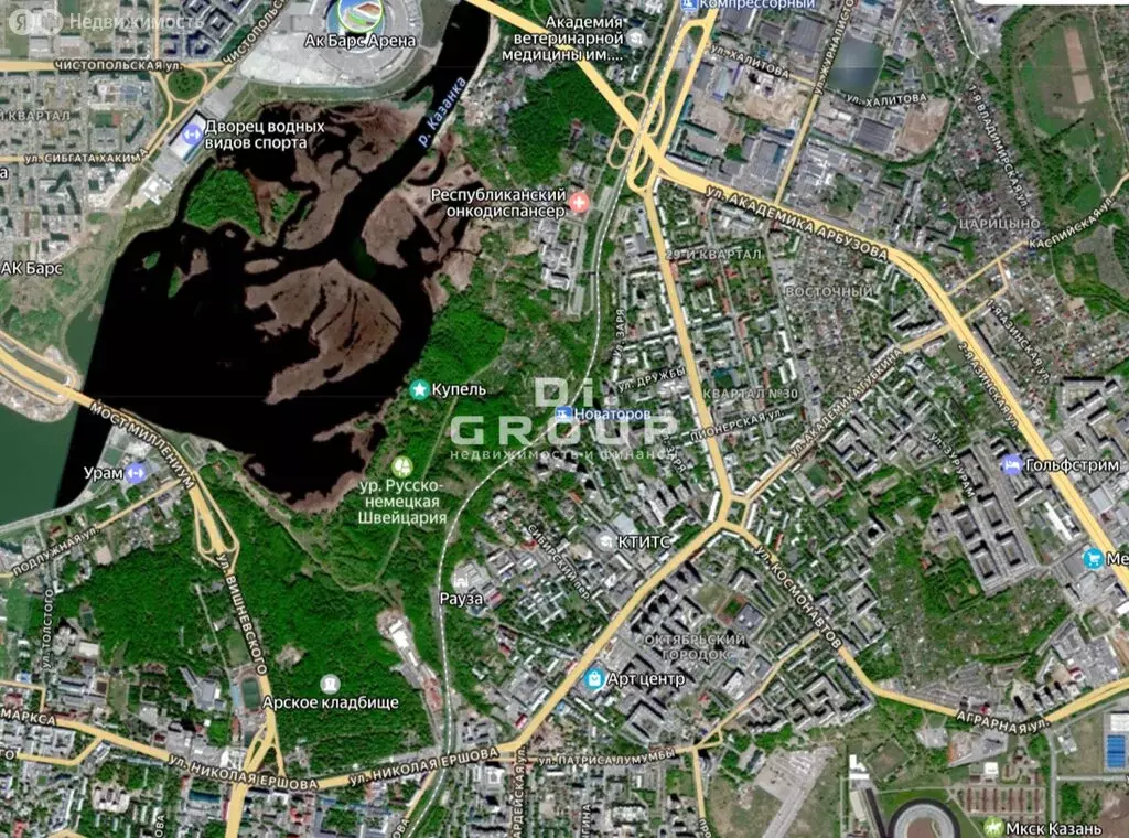 Участок в Казань, проспект Победы, 139к2 (55 м) - Фото 1