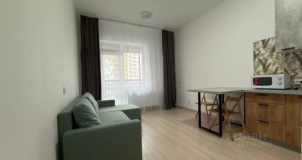 Студия Ленинградская область, Мурино Всеволожский район, просп. ... - Фото 1