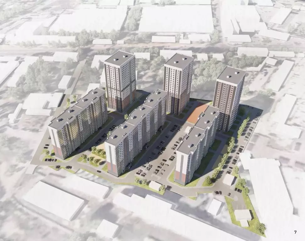 2-к кв. Воронежская область, Воронеж Городские Истории жилой комплекс ... - Фото 1