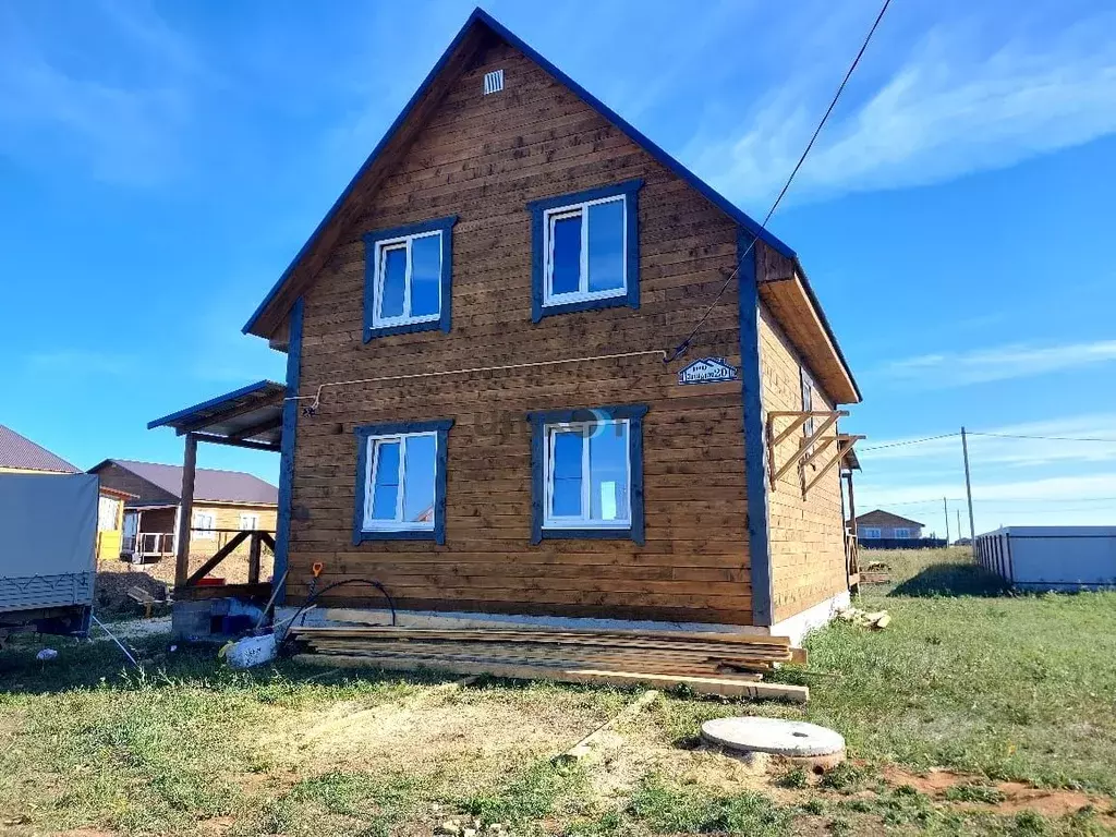 Дом в Башкортостан, Иглинский район, Акбердинский сельсовет, с. ... - Фото 0