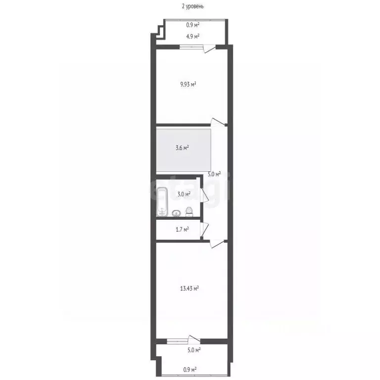 3-к кв. Севастополь ул. Адмирала Фадеева, 21Б (79.4 м) - Фото 1