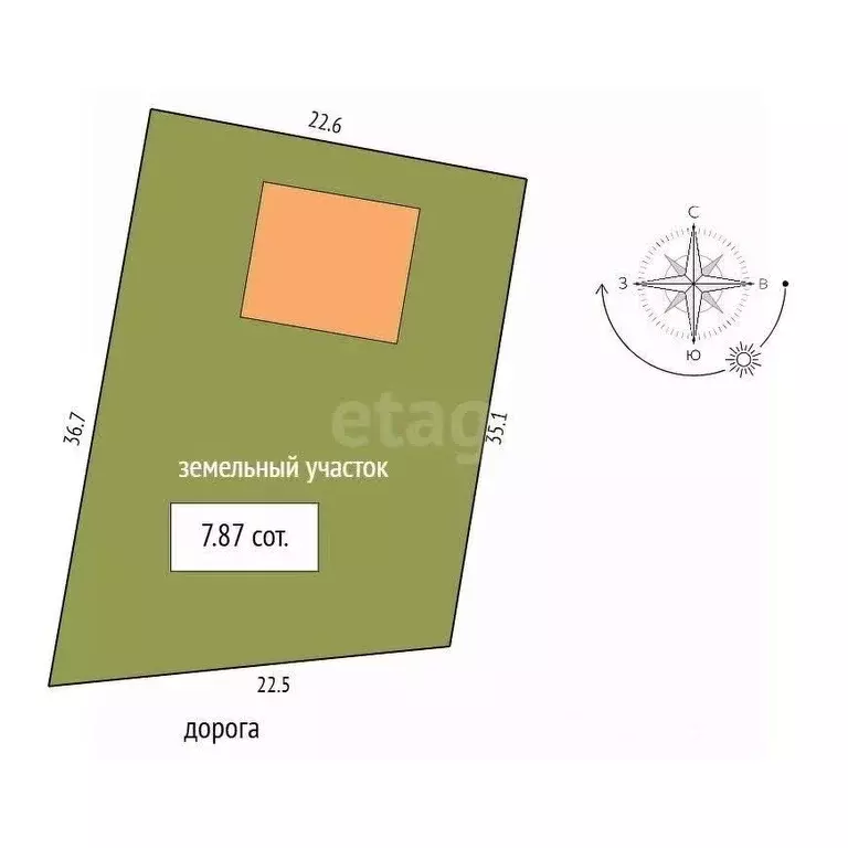 Дом в Калужская область, Калуга городской округ, д. Андреевское ул. ... - Фото 2