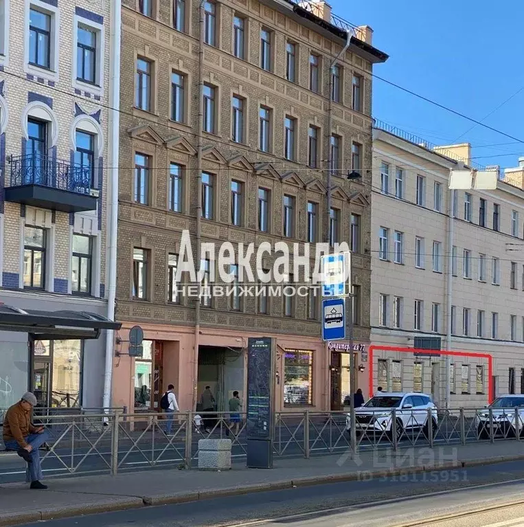 Торговая площадь в Санкт-Петербург Лиговский просп., 247 (168 м) - Фото 0