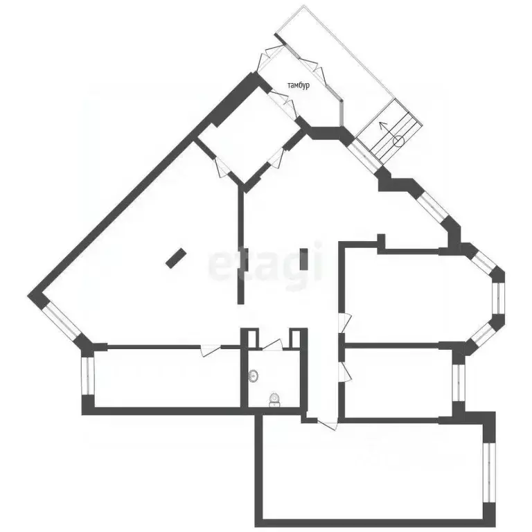 Офис в Ханты-Мансийский АО, Ханты-Мансийск Южный мкр, ул. Ямская, 12 ... - Фото 2
