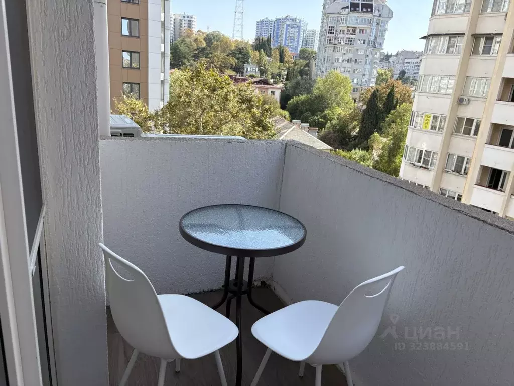 1-к кв. Краснодарский край, Сочи Завокзальный мкр, пер. Трунова, 6к4 ... - Фото 1