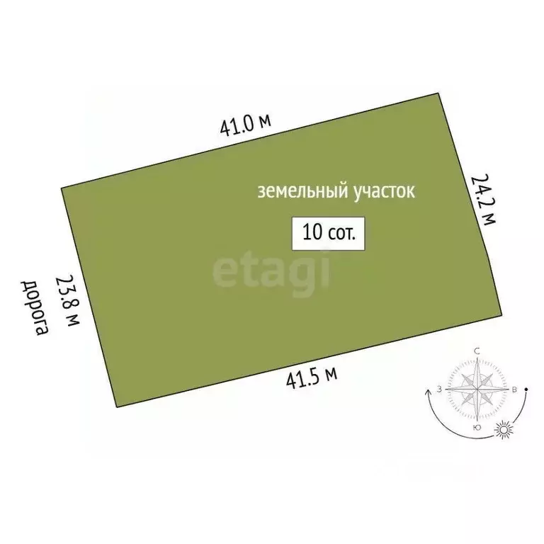 Участок в Тюменская область, Тюменский муниципальный округ, ... - Фото 2