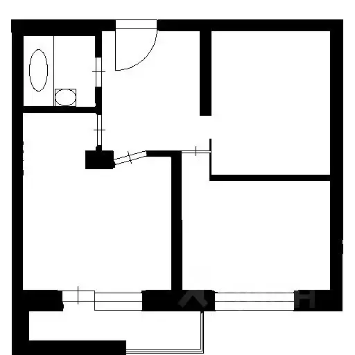 1-к кв. Санкт-Петербург ул. Маршала Казакова, 60к1 (40.0 м) - Фото 2