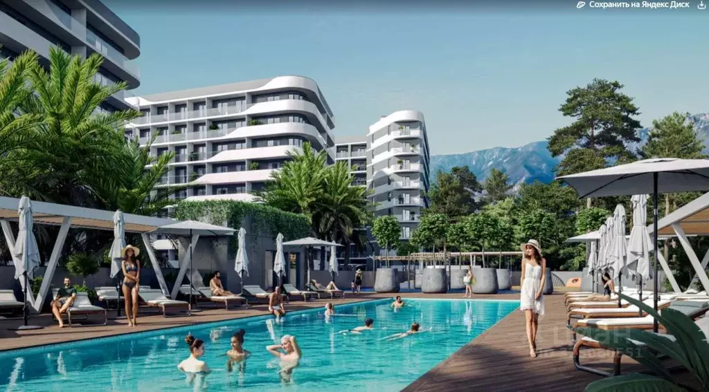 1-к кв. Крым, Ялта муниципальный округ, Виноградное пгт Космос Стей ... - Фото 2