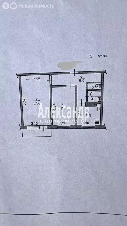 2-комнатная квартира: Светогорск, улица Гарькавого, 16 (44.9 м) - Фото 2