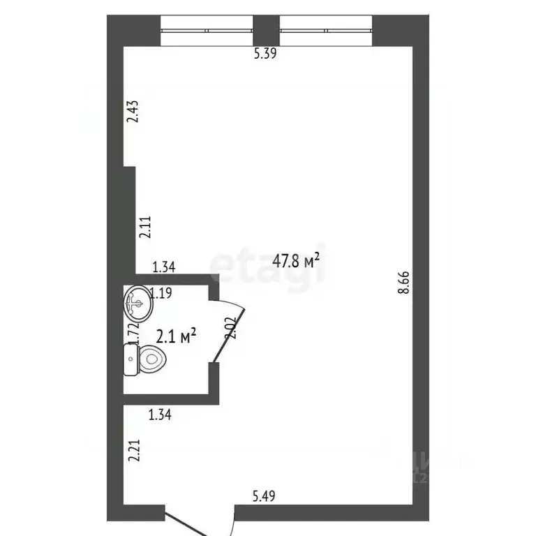 Торговая площадь в Москва Старокалужское ш., 62 (50 м) - Фото 2