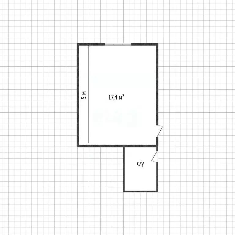 Комната Адыгея, Майкоп ул. Димитрова, 16 (17.4 м) - Фото 2