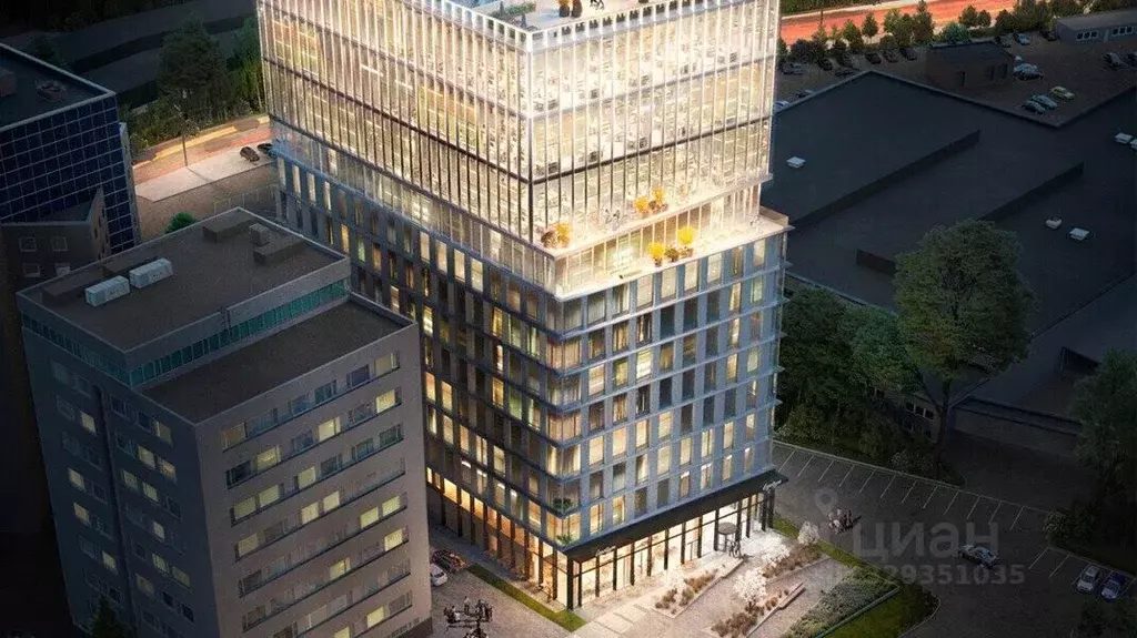 Офис в Москва ул. Обручева, Вл23 (216 м) - Фото 2