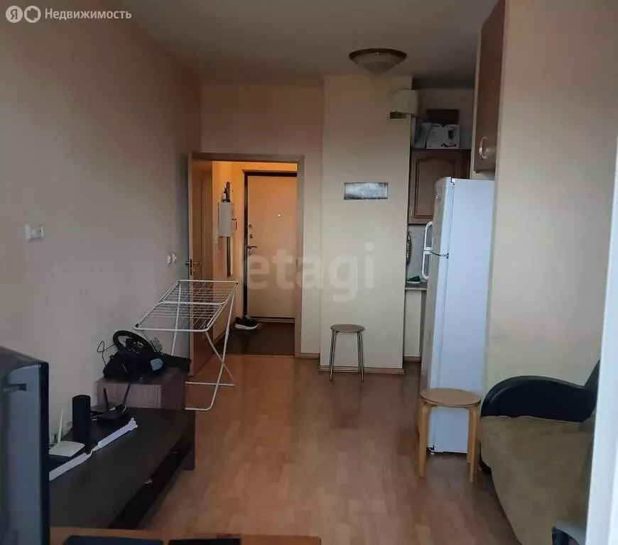 Квартира-студия: Санкт-Петербург, улица Латышских Стрелков, 1 (25.9 м) - Фото 1