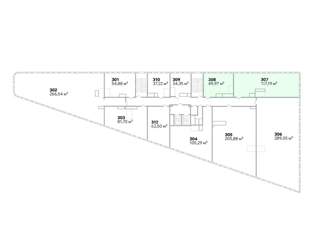 Офис в Санкт-Петербург Гранитная ул., 51 (167 м) - Фото 2