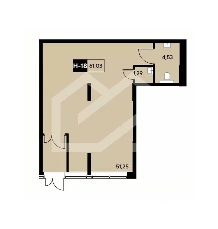 Торговая площадь в Московская область, Реутов Комсомольская ул., 33 ... - Фото 2