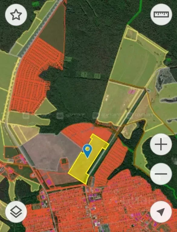 Участок в Татарстан, Лаишево ул. Горького (10000.0 сот.) - Фото 2