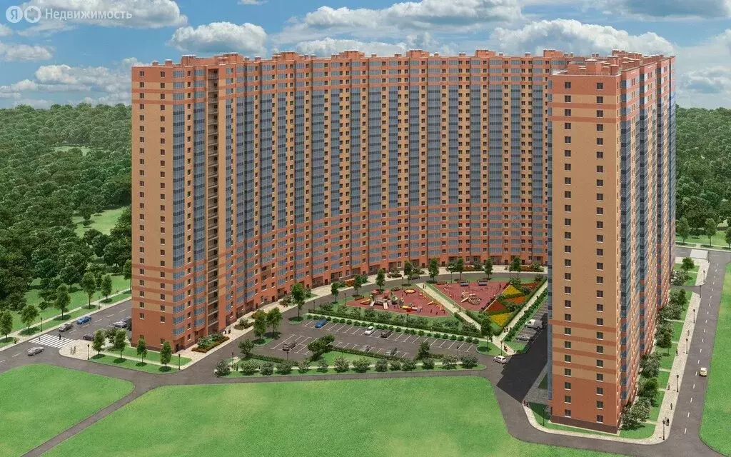 1-комнатная квартира: Кудрово, Областная улица, 3 (34.6 м) - Фото 2