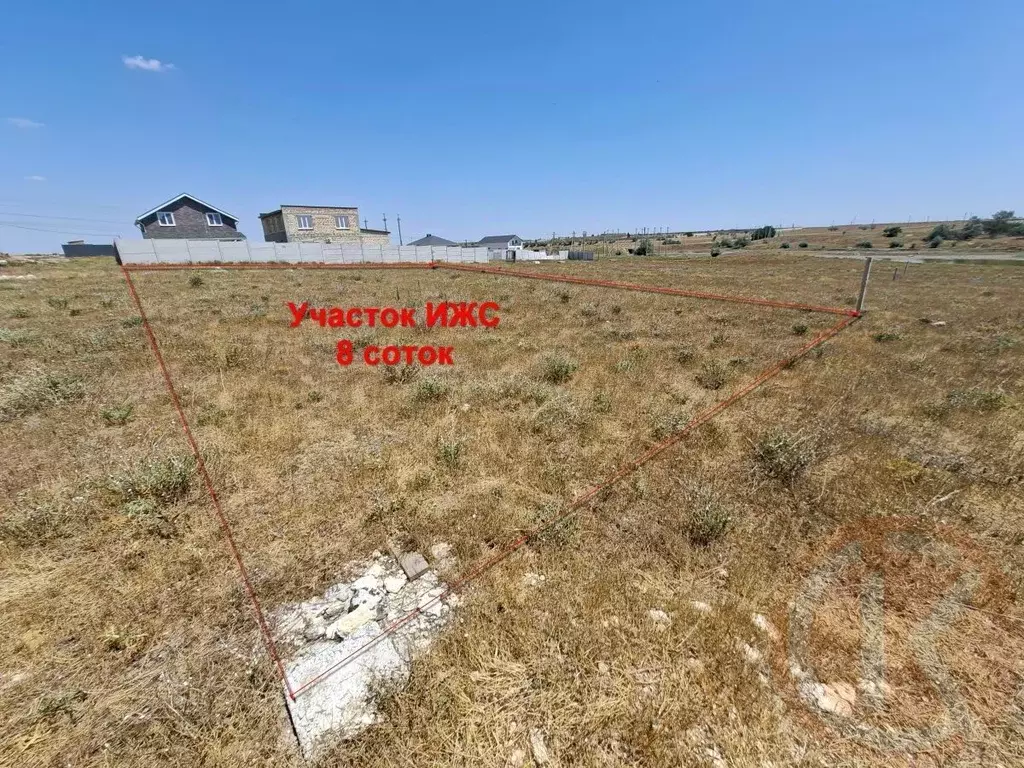 Участок в Крым, Сакский район, с. Суворовское ул. Восточная, 11 (8.0 ... - Фото 1