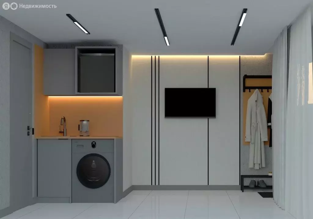 Квартира-студия: Санкт-Петербург, Малый проспект Васильевского ... - Фото 1