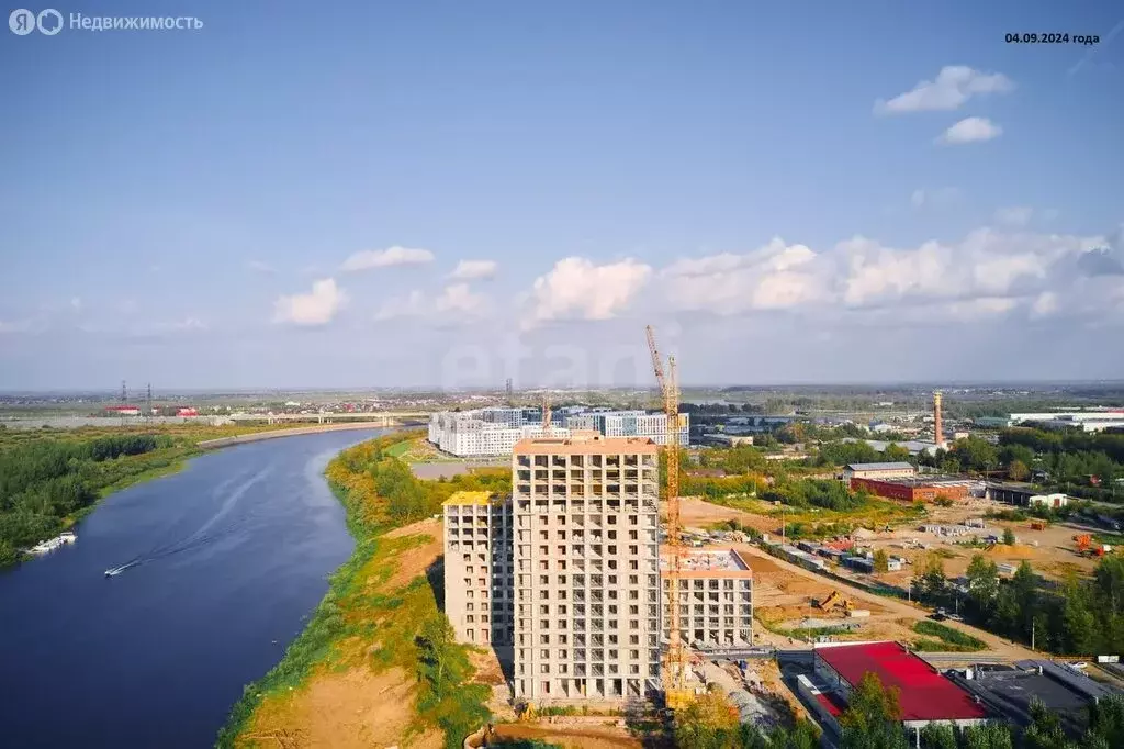 2-комнатная квартира: Тюмень, улица Судостроителей, 48 (45.6 м) - Фото 2