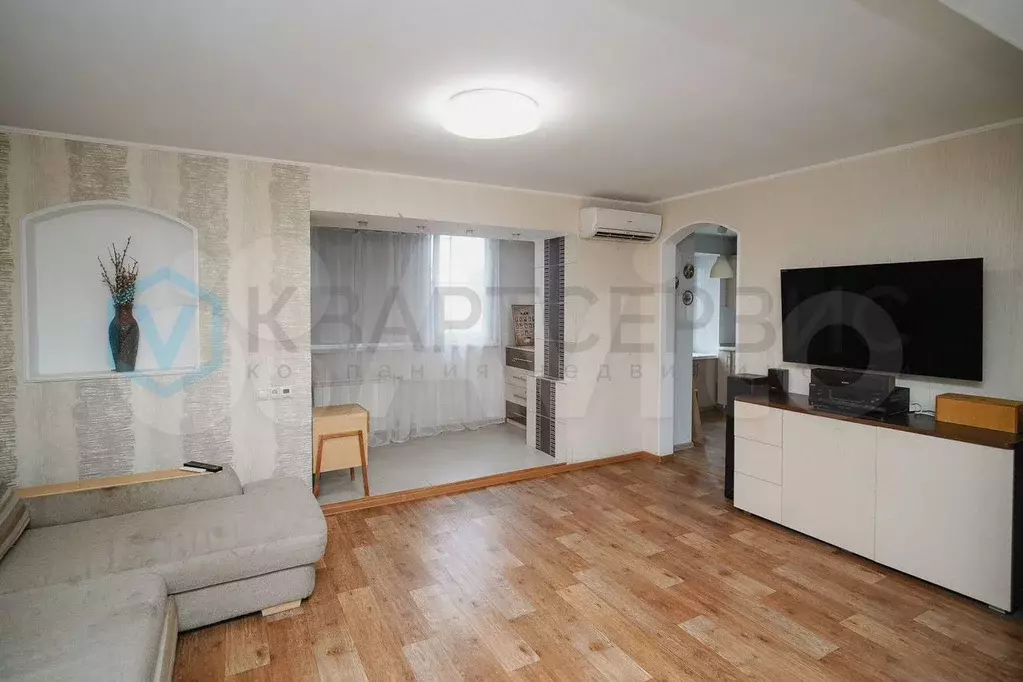 3-к. квартира, 69,5 м, 3/9 эт. - Фото 0