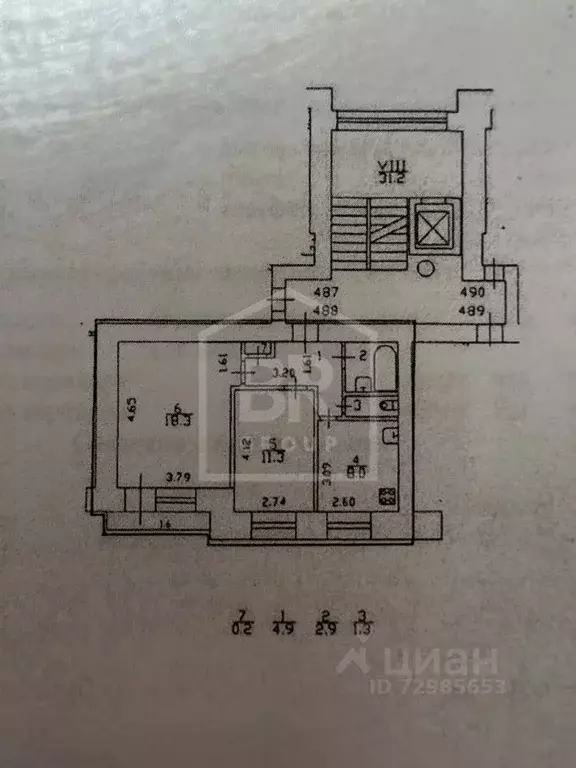 2-к кв. Санкт-Петербург Наличная ул., 36к5Б (50.0 м) - Фото 1