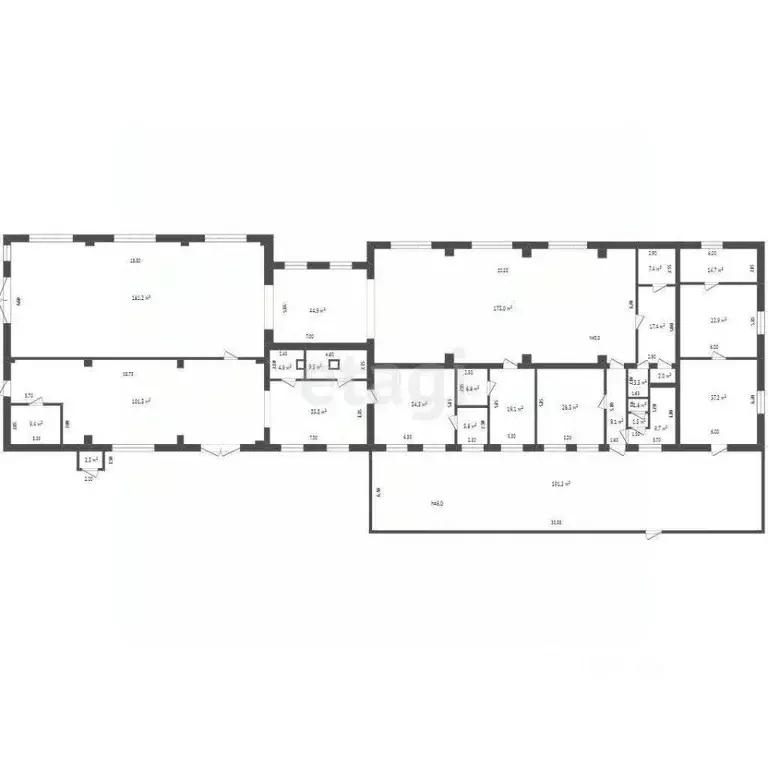 Склад в Саратовская область, Балашов ул. Автомобилистов, 2к10 (672 м) - Фото 1