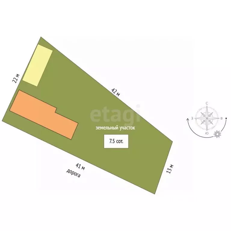 Дом в Крым, Алушта муниципальный округ, с. Рыбачье ул. Лучистая (173 ... - Фото 2
