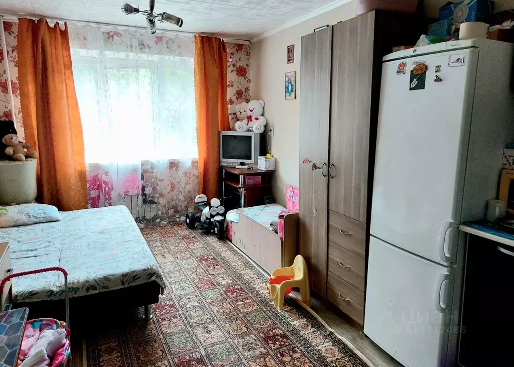 Комната Омская область, Омск просп. Мира, 32Б (16.9 м) - Фото 1