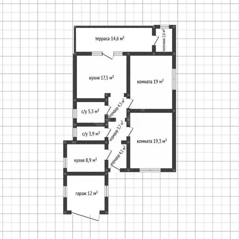 Дом в Краснодарский край, Белореченск Больничная ул. (123 м) - Фото 2