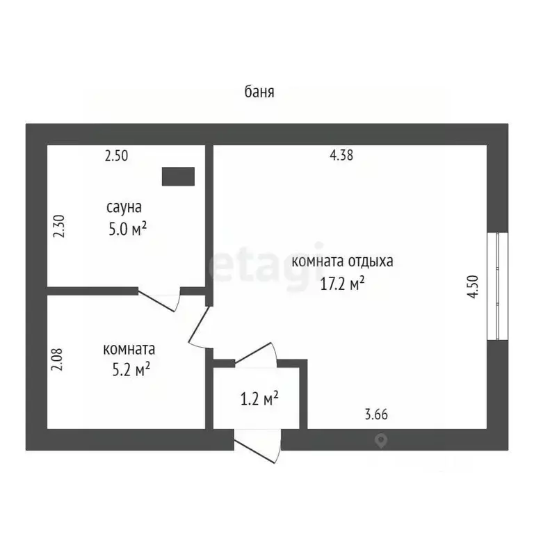 Дом в Ямало-Ненецкий АО, Новый Уренгой проезд Ялтинский, 14 (60 м) - Фото 1