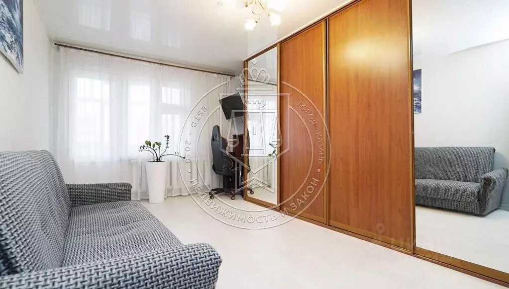 1-к кв. Татарстан, Казань ул. Мусина, 71 (35.4 м) - Фото 0