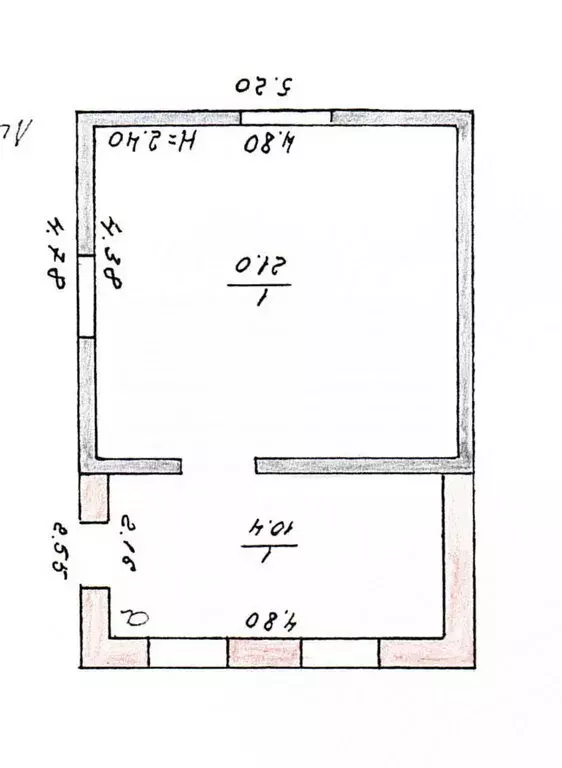 Дом в деревня Ключевая, Дачная улица, 12 (40.3 м) - Фото 1