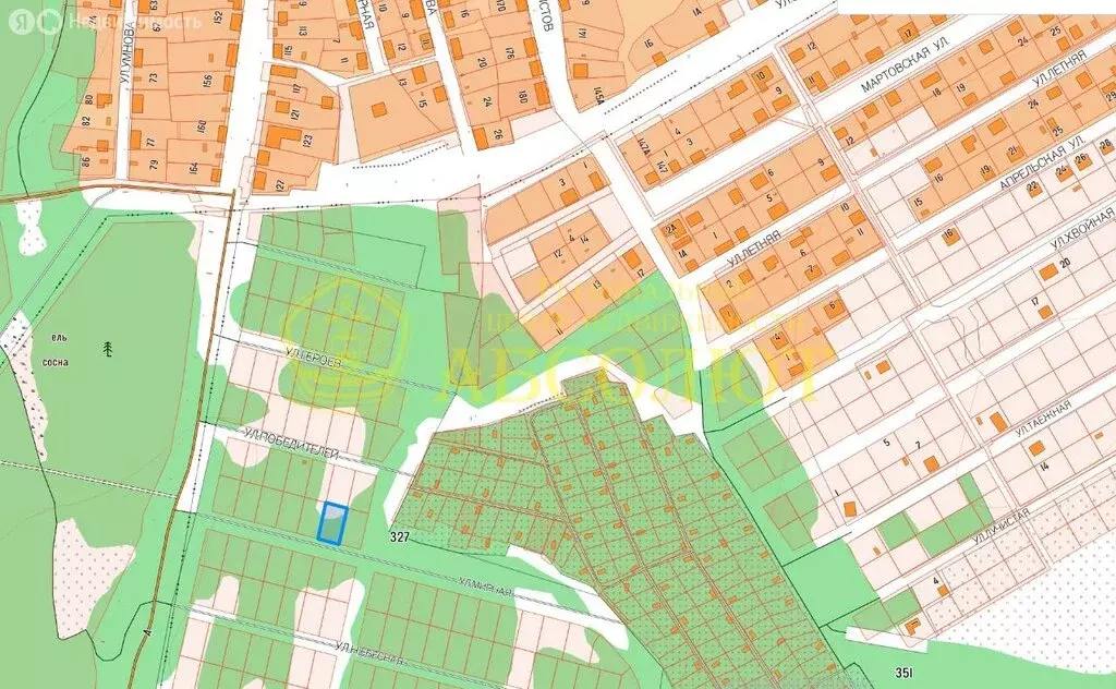 Участок в Ревда, улица Максима Горького (9.7 м) - Фото 1