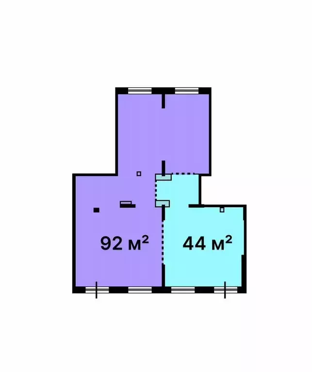 Помещение свободного назначения в Москва Варшавское ш., 280к3 (92 м) - Фото 2