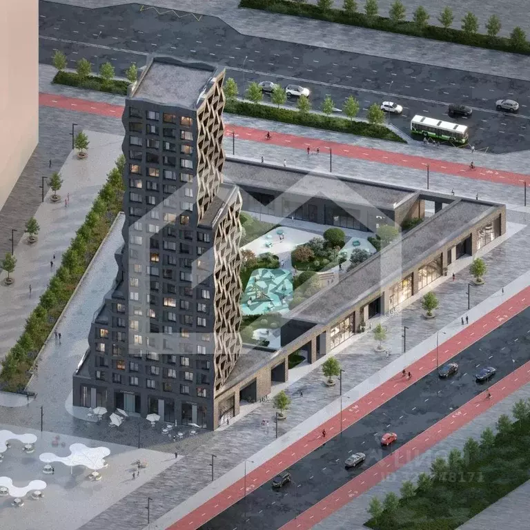 Торговая площадь в Москва 3-я оч., Шагал жилой комплекс, к10 (78 м) - Фото 1