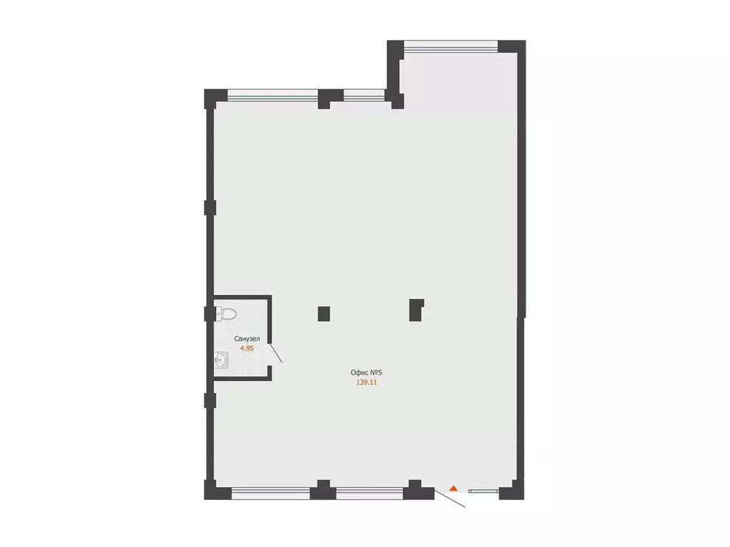 Помещение свободного назначения в Ульяновская область, Ульяновск ул. ... - Фото 1