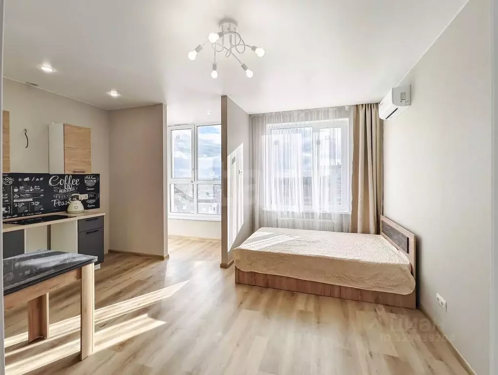 Студия Тюменская область, Тюмень ул. Газопромысловая, 1к2 (28.4 м) - Фото 1