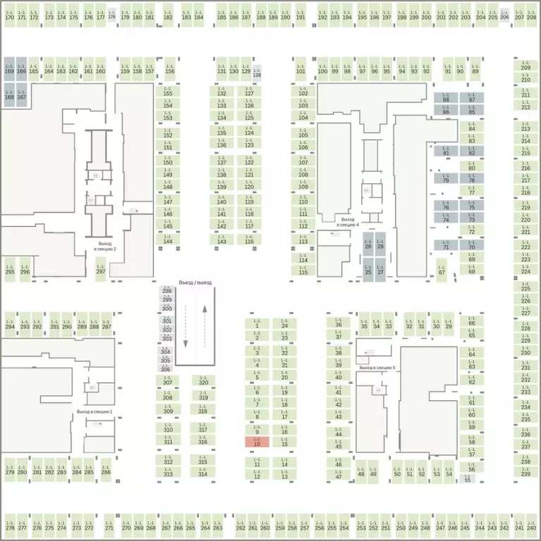Гараж в Москва Квартал Герцена жилой комплекс, к2 (13 м) - Фото 1