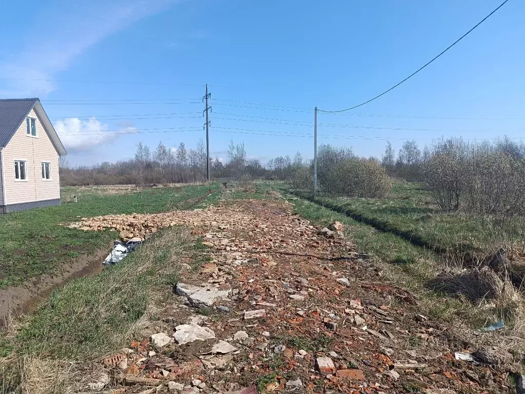 Участок в Новгородская область, Новгородский район, Ермолинское с/пос, ... - Фото 1