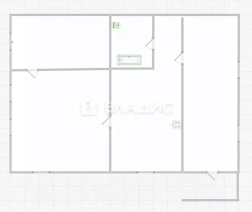 Дом в Пензенская область, Мокшанский район, д. Заречная Заречная ул., ... - Фото 2