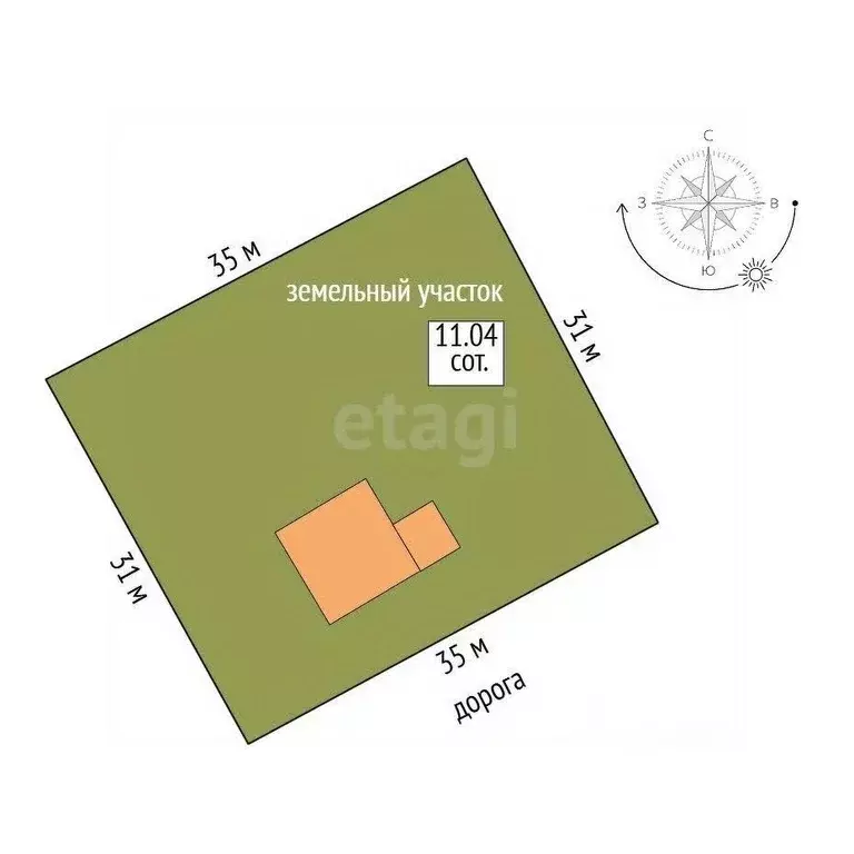 Дом в Челябинская область, пос. Увельский ул. Набережная, 6 (120 м) - Фото 2